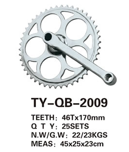 Chainwheel & Crank TY-QB-2009