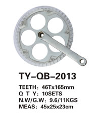 Chainwheel & Crank TY-QB-2013