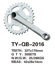 Chainwheel & Crank TY-QB-2016