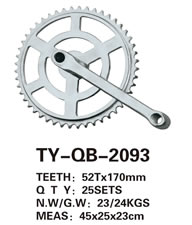 Chainwheel & Crank TY-QB-2093