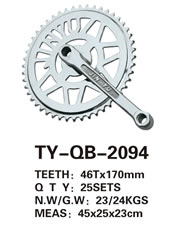 Chainwheel & Crank TY-QB-2094