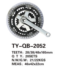Chainwheel & Crank TY-QB-2052