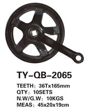 Chainwheel & Crank TY-QB-2065