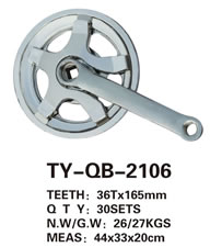 Chainwheel & Crank TY-QB-2106